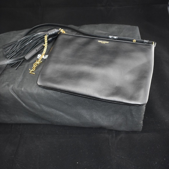 YSL small monogram crossbody bag in smooth leather - Picture 5 of 5